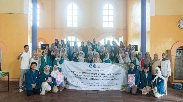 Unair bekerjasama dengan Desa Karangsari memberdayakan masyarakat Desa Karangsari dalam pencegahan penyakit metabolik.